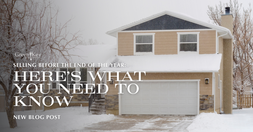 Selling Before the End of the Year: Here’s What You Need to Know